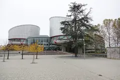 Сградата на Европейския съд по правата на човека в Страсбург