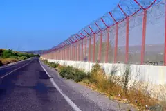 Турско-сирийската граница в провинция Хатай