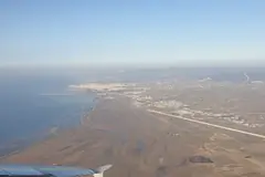 Александруполис и летището му, снимка от въздуха