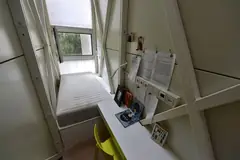 Интериорът на Дома на Керет във Варшава