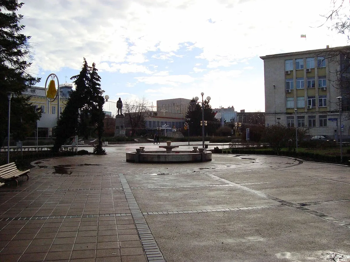 Центърът на Силистра